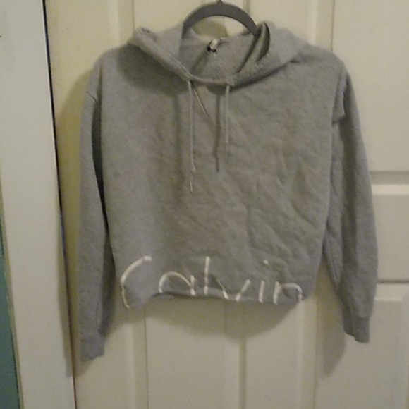 Calvin Klein crop hoodie - Picture 1 of 1